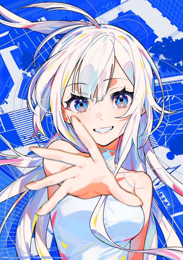 アニメ「レベルロボチカ」のビジュアル（C）Mika Pikazo,吉上亮,ARCH／RE：BEL ROBOTICA Animation Unit