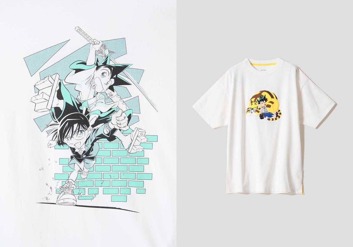 アニメ「真・侍伝YAIBA」と「グラニフ」がコラボしたTシャツ(C)青山剛昌/小学館・読売テレビ・TMS 1996 (C)青山剛昌/小学館/真・侍伝YAIBA 製作委員会