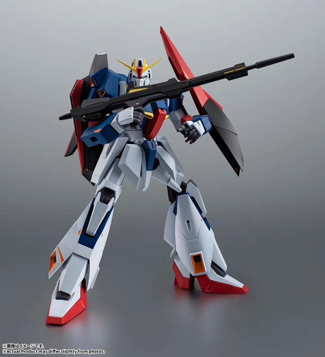 「機動戦士Zガンダム」のZガンダムのフィギュア「ROBOT魂 <SIDE MS> MSZ-006 Zガンダム ver. A.N.I.M.E.」(C)サンライズ