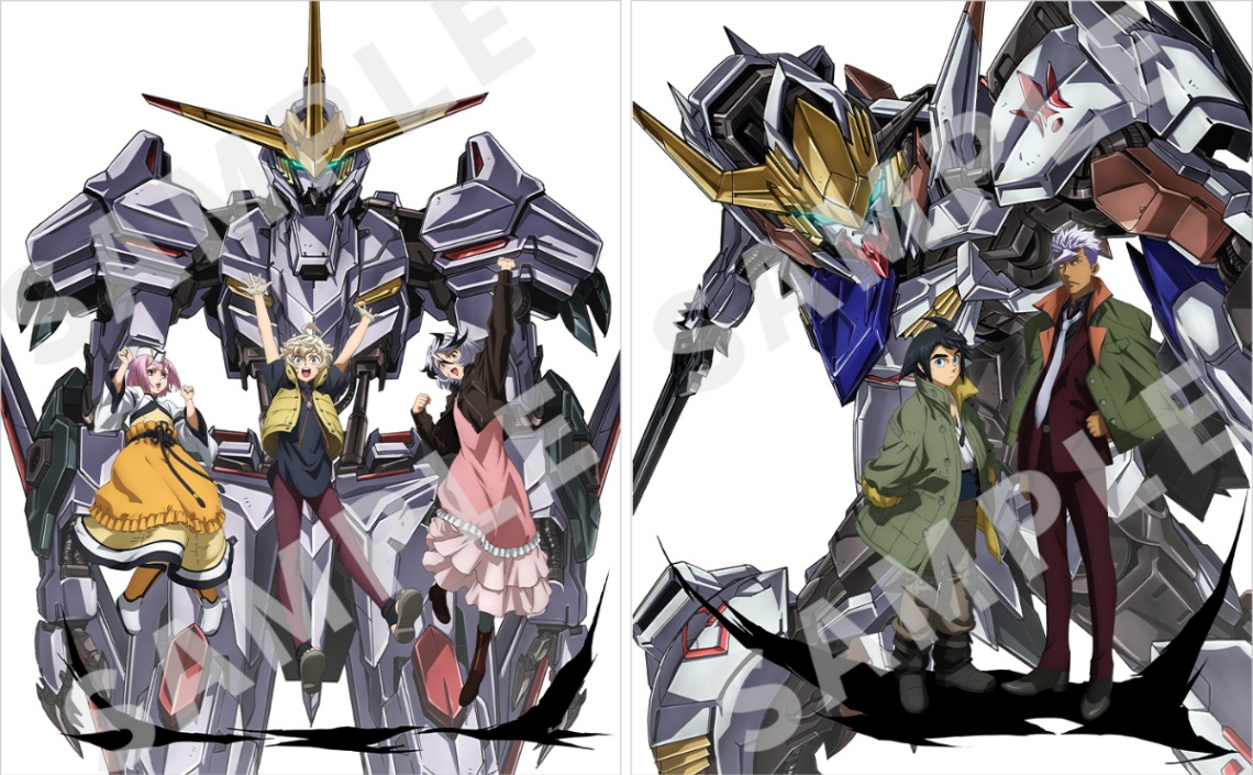 「機動戦士ガンダム 鉄血のオルフェンズ ウルズハント -小さな挑戦者の軌跡-」と「幕間の楔 」のBD＆DVD数量限定版の描き下ろし収納ボックス（C）サンライズ