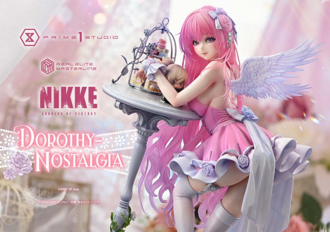 「勝利の女神：NIKKE」のドロシー-ノスタルジアのスタチュー「リアルエリートマスターライン 勝利の女神：NIKKE ドロシー-ノスタルジア ボーナス版」（C）SHIFT UP Corp.