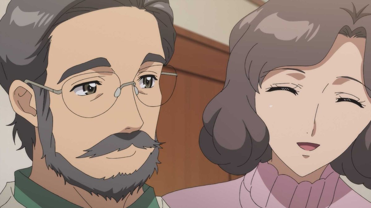 アニメ「天は赤い河のほとり」で高山みなみさん、井上和彦さんが演じる主人公・ユーリの両親(C)篠原千絵/小学館/アニメ「天は赤い河のほとり」製作委員会