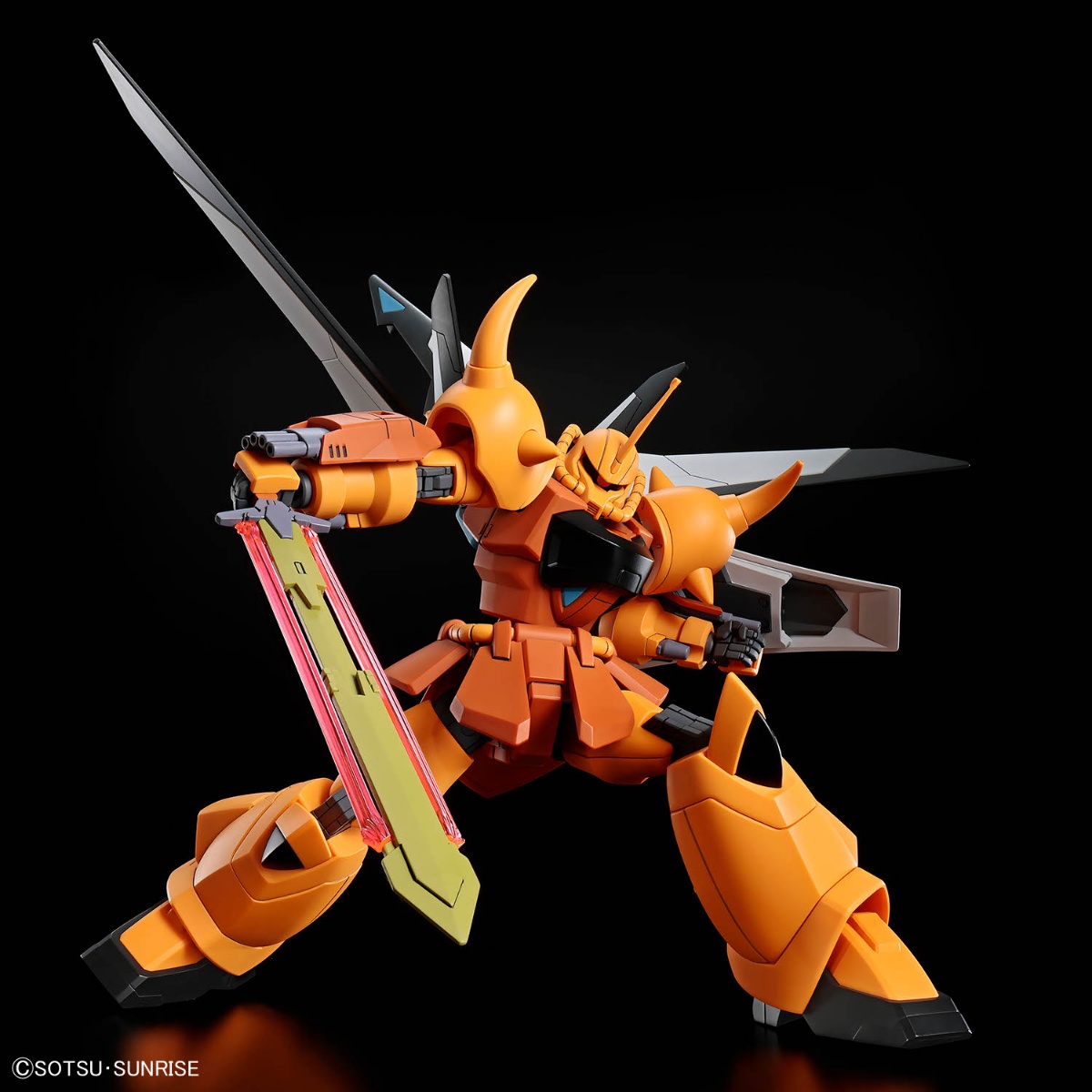 「機動戦士ガンダムSEED DESTINY」のハイネ・ヴェステンフルス専用グフイグナイテッドのガンプラ「HG 1／144 グフイグナイテッド（ハイネ・ヴェステンフルス専用機）」（c）創通・サンライズ
