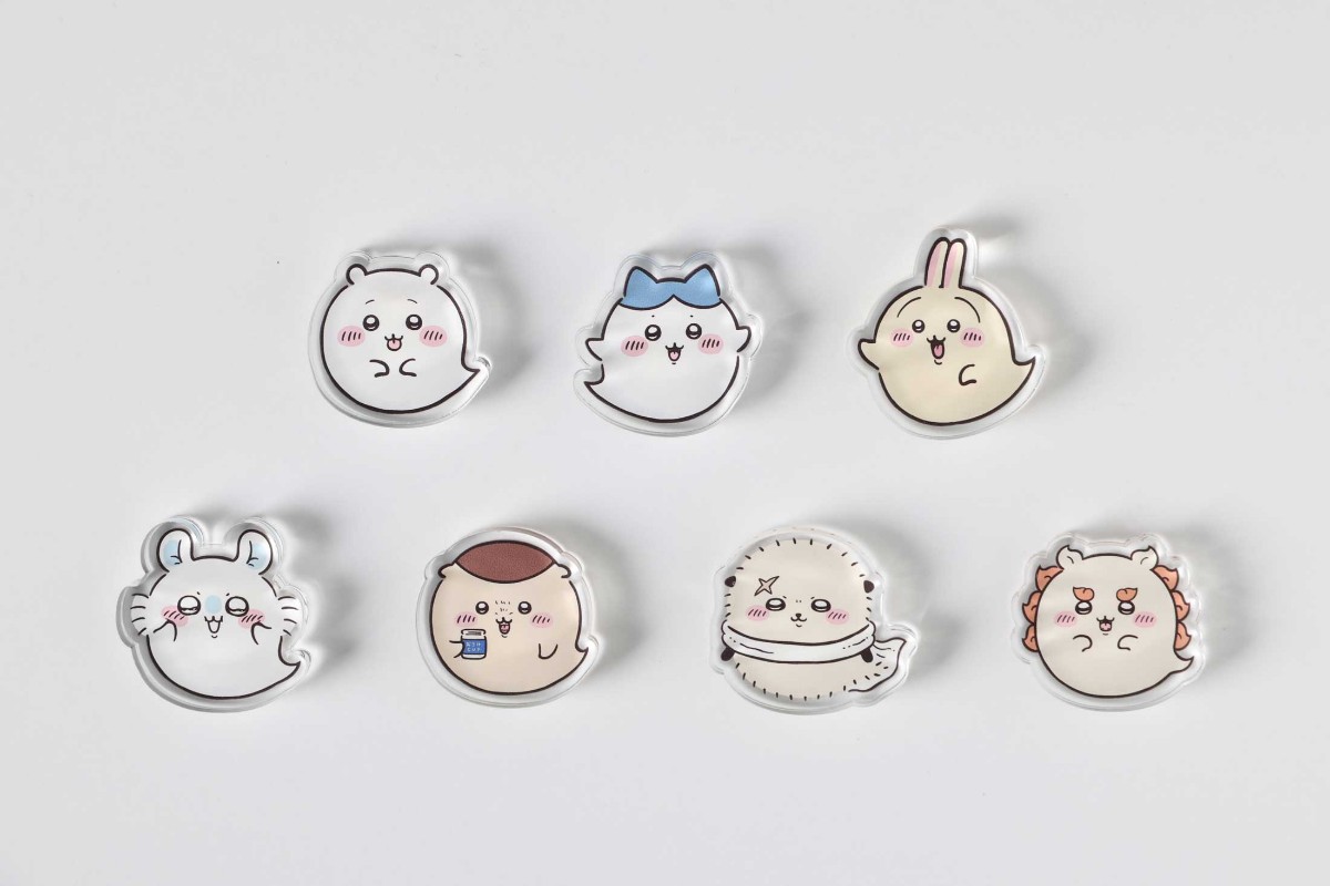 「ちいかわ おばけの森」のオリジナルグッズ「トレーディングアクリルマスコット」（C）ナガノ ／ ちいかわ製作委員会