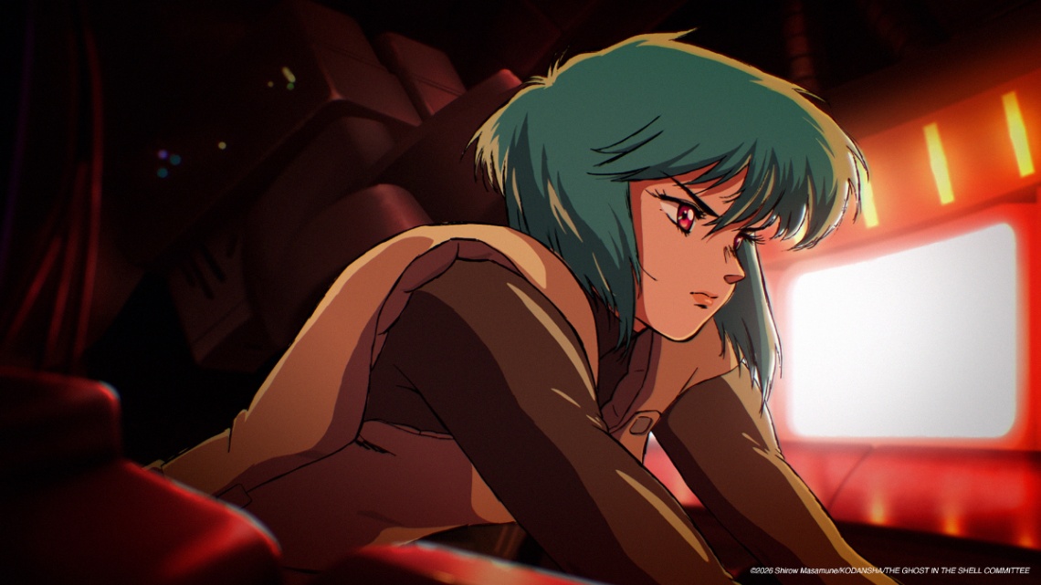 アニメ「攻殻機動隊 THE GHOST IN THE SHELL」の第3話「JUNK JUNGLE ii + MEGATECH MACHINE i + ii」の一場面(C)2026 Shirow Masamune/KODANSHA/THE GHOST IN THE SHELL COMMITTEE