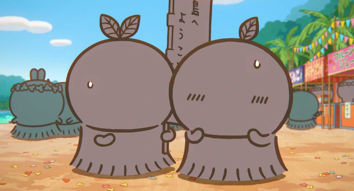 アニメ「映画ちいかわ 人魚の島のひみつ」に登場するフタバ(左)とヒトハ(C)ナガノ / 2026「映画ちいかわ」製作委員会