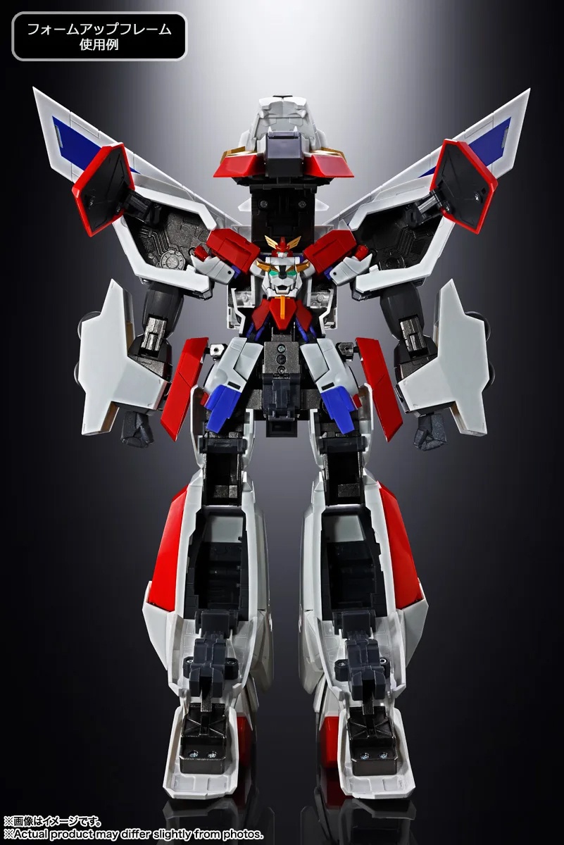 「勇者エクスカイザー」のキングエクスカイザーの玩具「超合金魂 GX-120 キングエクスカイザー」(c)サンライズ