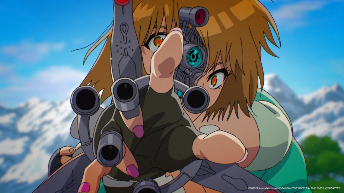 アニメ「攻殻機動隊 THE GHOST IN THE SHELL」の第4話「ROBOT RONDO」の一場面（C）2026 Shirow Masamune／KODANSHA／THE GHOST IN THE SHELL COMMITTEE