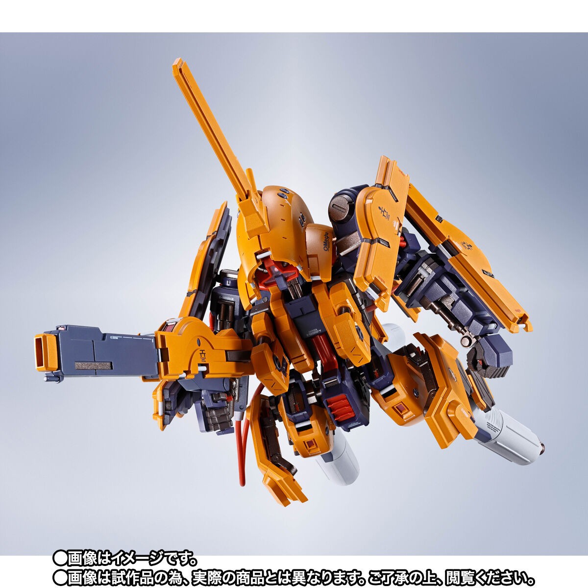 「ADVANCE OF Z ティターンズの旗のもとに」のNRX-044（R）試作アッシマーTR-3［キハール］宇宙仕様のフィギュア「METAL ROBOT魂 ＜SIDE MS＞ 試作アッシマーTR-3［キハール］宇宙仕様」（C）サンライズ