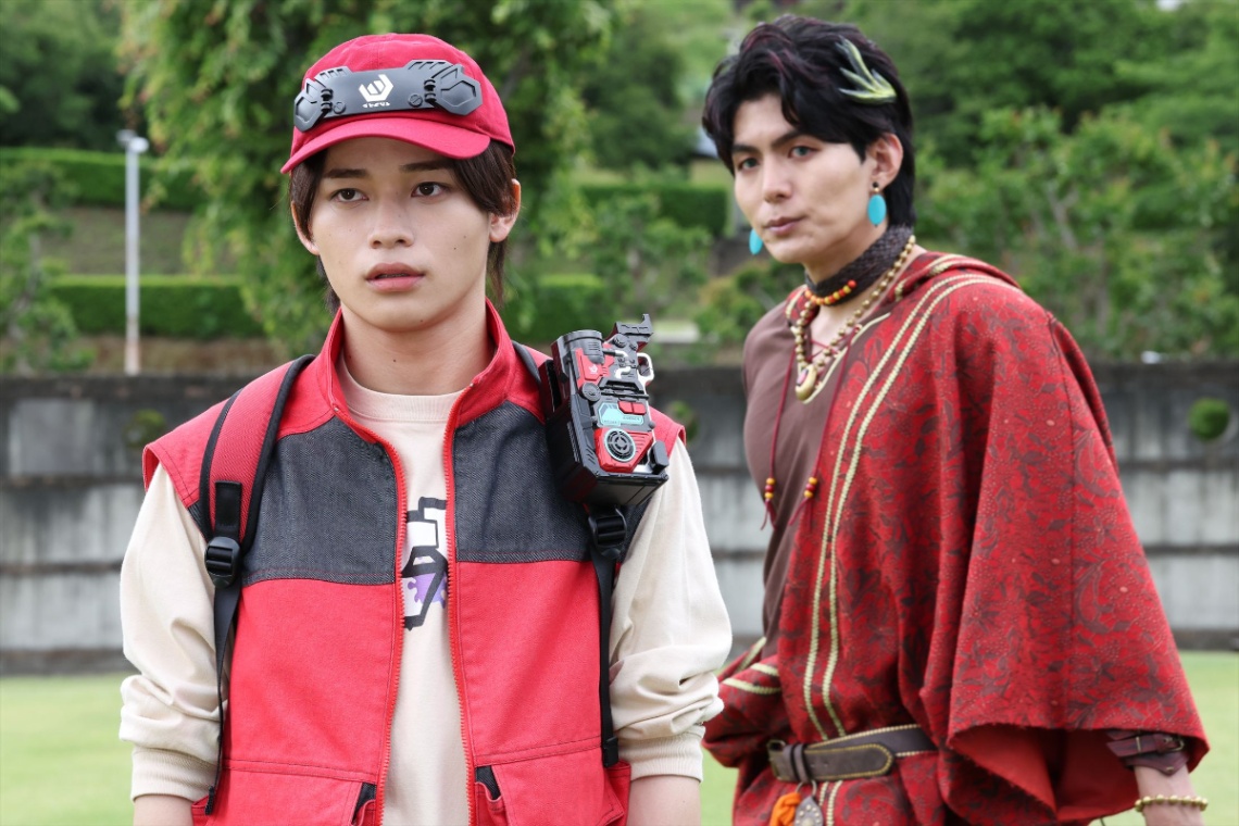 「角醒ハンター オメガホーン」第弍話「示せ！キャプテンの資格！」の一場面（C）テレビ朝日・東映AG・東映