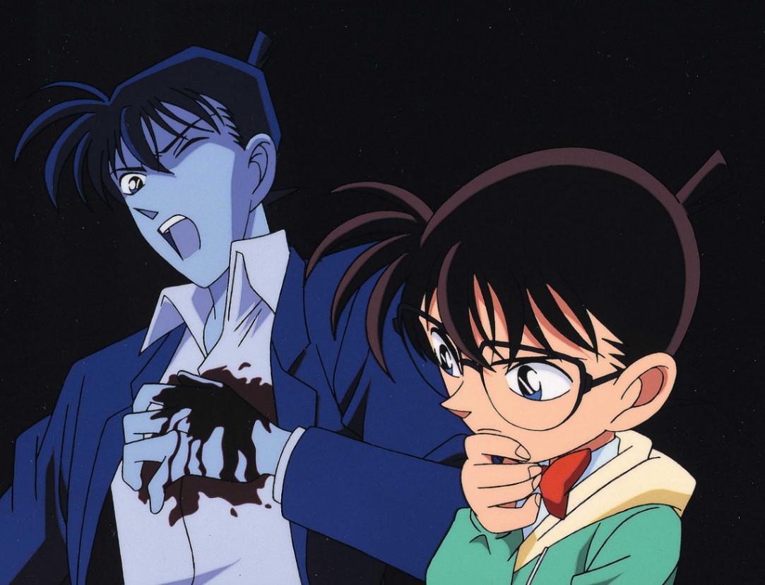 アニメ「名探偵コナン」の「浪花の連続殺人事件（前編）」のデジタルリマスター版の一場面（c）青山剛昌／小学館・読売テレビ・TMS 1996