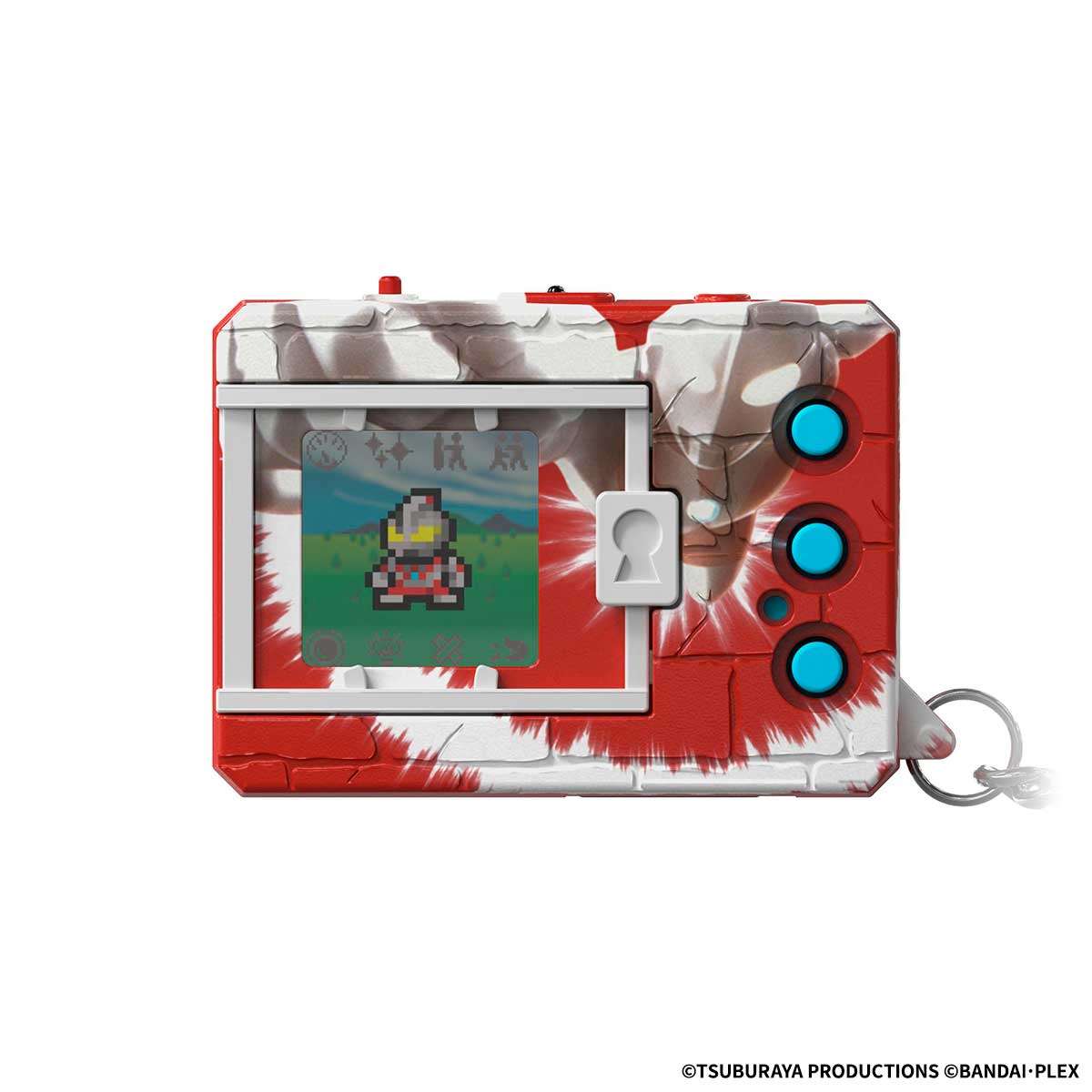 「ウルトラマン」シリーズと「デジタルモンスター」がコラボした液晶玩具「デジタルモンスターCOLOR ULTRAMAN SERIES 60th EDITION」（C）円谷プロ（C）BANDAI・PLEX