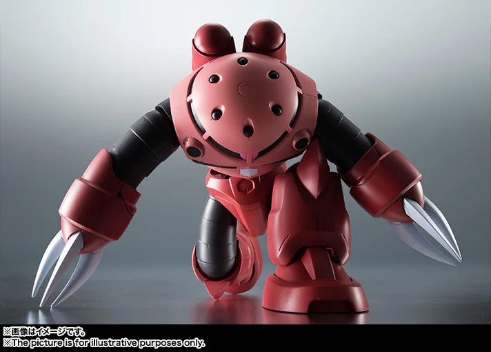 「機動戦士ガンダム」のシャア専用ズゴックのフィギュア「ROBOT魂<SIDE MS> MSM-07S シャア専用ズゴック ver. A.N.I.M.E.」(C)創通・サンライズ