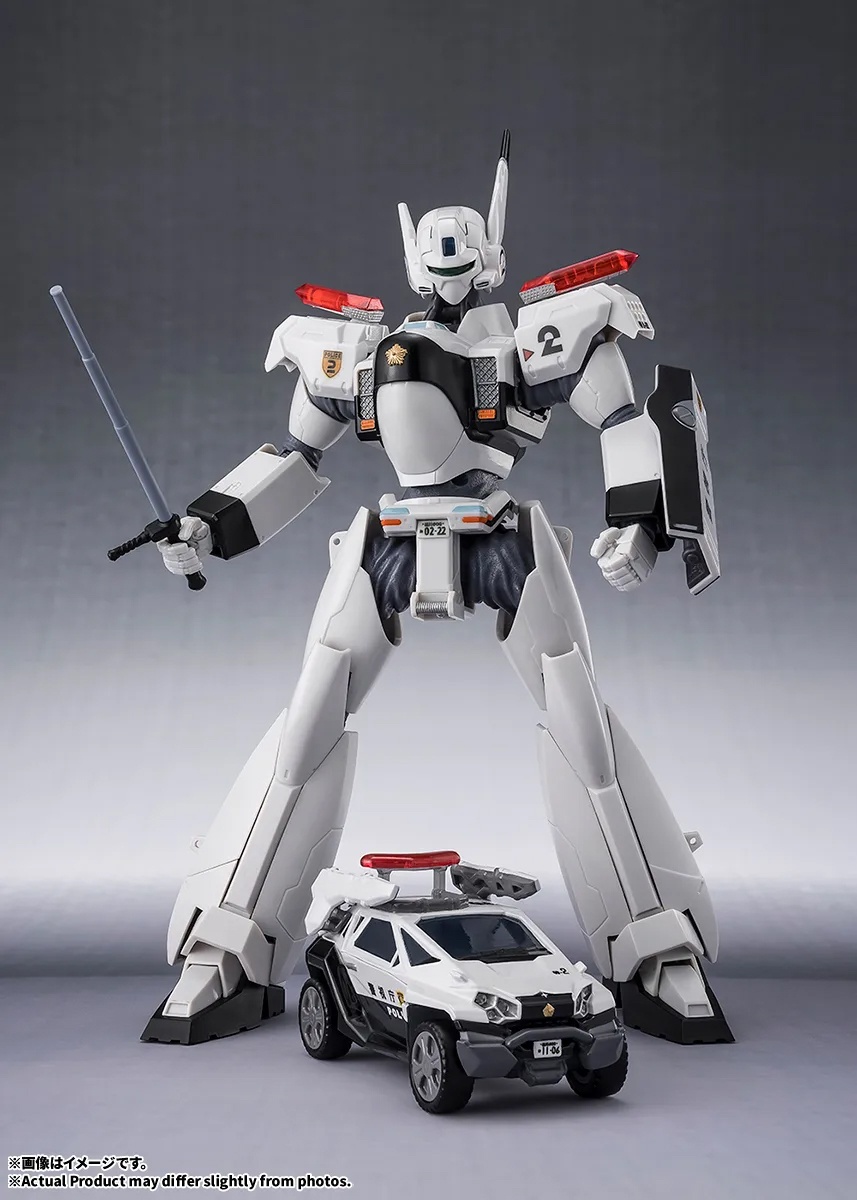 「機動警察パトレイバー EZY」のAV-98Plus イングラム（イングラム・プラス）2号機のフィギュア「ROBOT魂 ＜SIDE LABOR＞ イングラム・プラス（AV-98Plus）2号機」（C）HEADGEAR／機動警察パトレイバー EZY製作委員会
