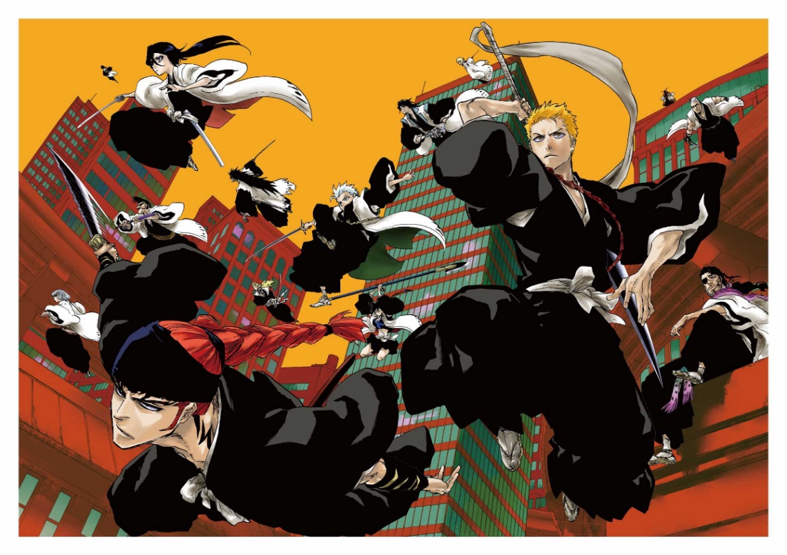 久保帯人さんのイラスト集「BLEACH Artbook JET 2026 I」「BLEACH Artbook JET 2026 II」に収録されるイラスト（C）久保帯人／集英社