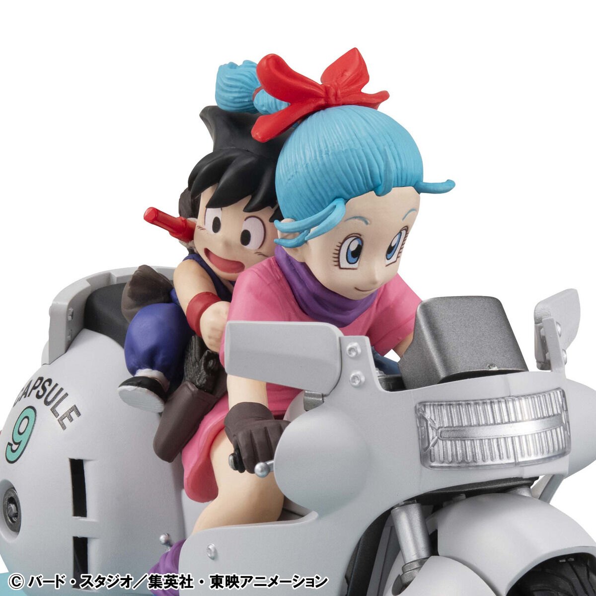 「ドラゴンボール」シリーズのフィギュア「デスクトップリアルマッコイ ドラゴンボール 06 孫悟空&ブルマ -限定復刻仕様版-」(C)バード・スタジオ/集英社・東映アニメーション