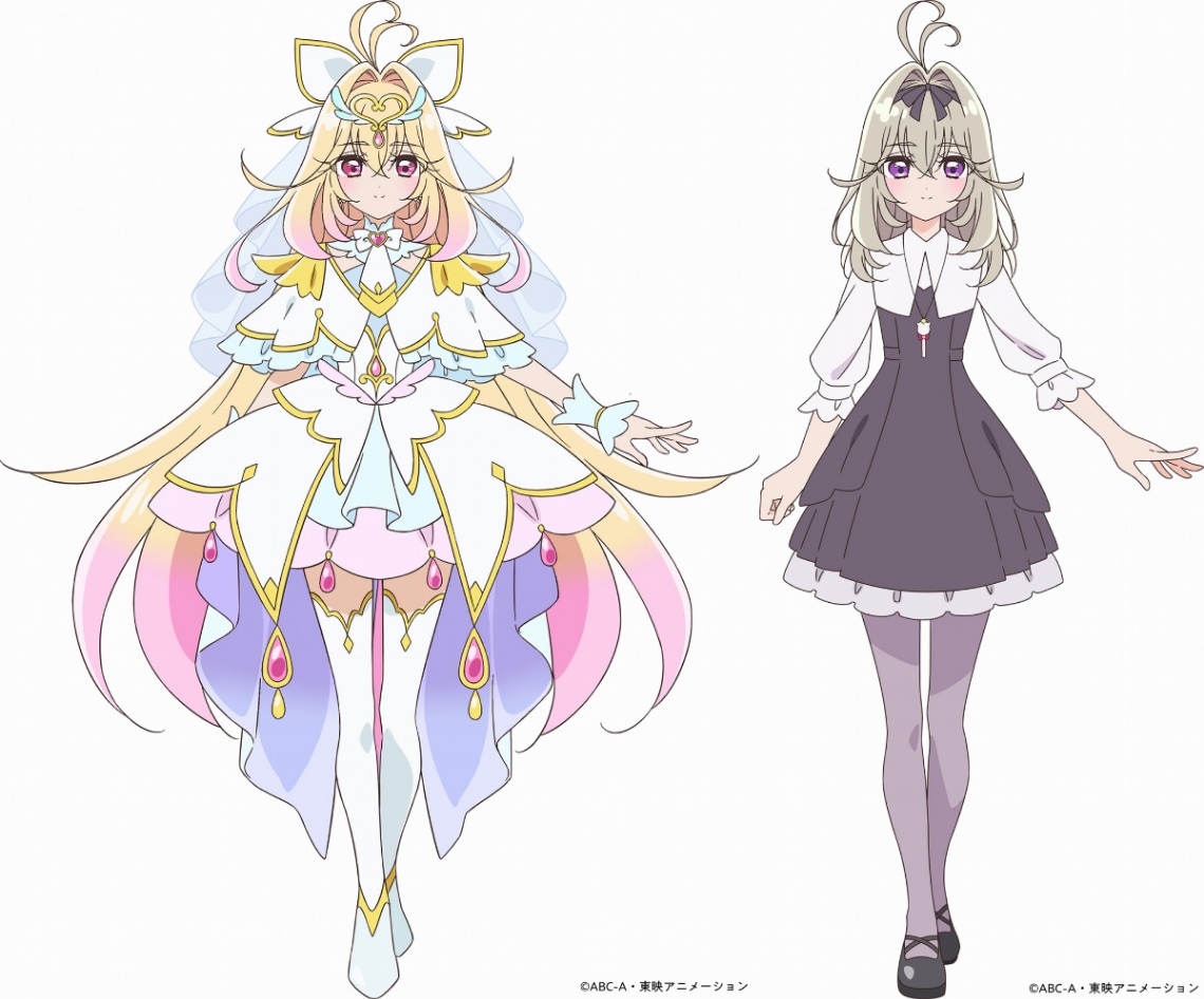 アニメ「名探偵プリキュア！」のキュアアルカナ／森亜るるかのビジュアル（C）ABC-A・東映アニメーション