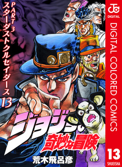 ジョジョの奇妙な冒険 第3部 スターダストクルセイダース カラー版 13巻
