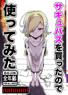 サキュバスを買ったので使ってみた 1巻