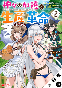 神々の加護で生産革命～異世界の片隅でまったりスローライフしてたら、なぜか多彩な人材が集まって最強国家ができてました～(コミック) 分冊版 9巻