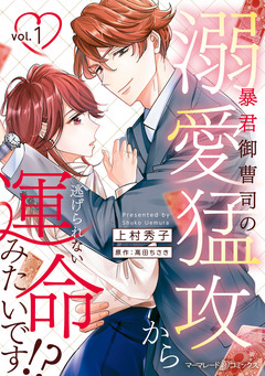 暴君御曹司の溺愛猛攻から逃げられない運命みたいです!? 1巻