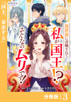 異世界に召喚されて私が国王!? そんなのムリです!【分冊版】 3巻