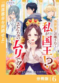 異世界に召喚されて私が国王!? そんなのムリです!【分冊版】 6巻