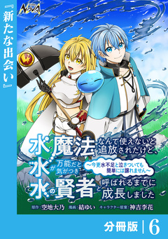 水魔法なんて使えないと追放されたけど、水が万能だと気がつき水の賢者と呼ばれるまでに成長しました~今更水不足と泣きついても簡単には譲れません~【分冊版】 6巻