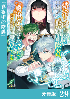 雷帝と呼ばれた最強冒険者、魔術学院に入学して一切の遠慮なく無双する【分冊版】 29巻