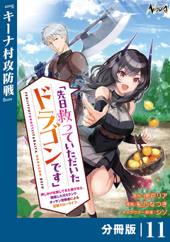 先日救っていただいたドラゴンです【分冊版】 11巻