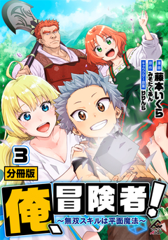 【分冊版】俺、冒険者! ～無双スキルは平面魔法～ 3巻