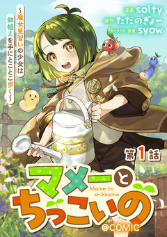 【単話版】マメーとちっこいの～魔女見習いの少女は鉢植えを手にとことこ歩く～@COMIC 1巻