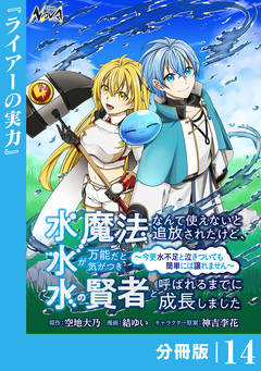 水魔法なんて使えないと追放されたけど、水が万能だと気がつき水の賢者と呼ばれるまでに成長しました～今更水不足と泣きついても簡単には譲れません～【分冊版】 14巻