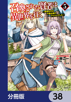 召喚された賢者は異世界を往く ～最強なのは不要在庫のアイテムでした～【分冊版】 38巻