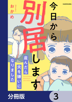 今日から別居します 産んだら夫を嫌いになりました【分冊版】 3巻