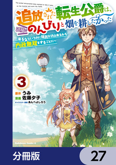 追放された転生公爵は、辺境でのんびりと畑を耕したかった ～来るなというのに領民が沢山来るから内政無双をすることに～【分冊版】 27巻