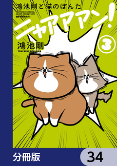 鴻池剛と猫のぽんた ニャアアアン!【分冊版】 34巻