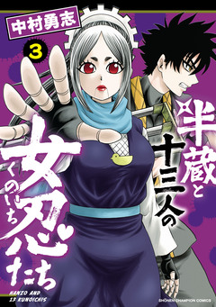 半蔵と十三人の女忍たち 3巻